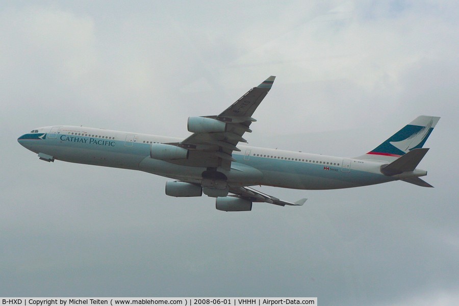 B-HXD, 1996 Airbus A340-313 C/N 147, Cathay Pacific