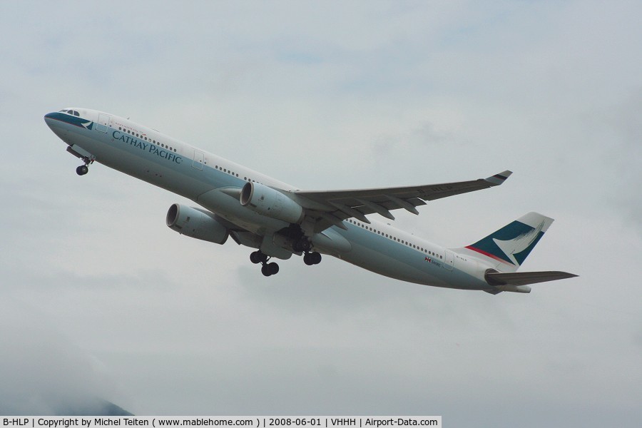 B-HLP, 2001 Airbus A330-343 C/N 418, Cathay Pacific