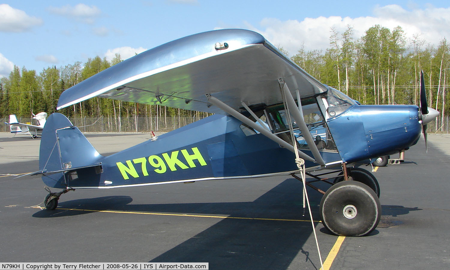N79KH, Piper PA-22-150 C/N 22-6778, Piper Pa-22-150 at Wasilla , AK
