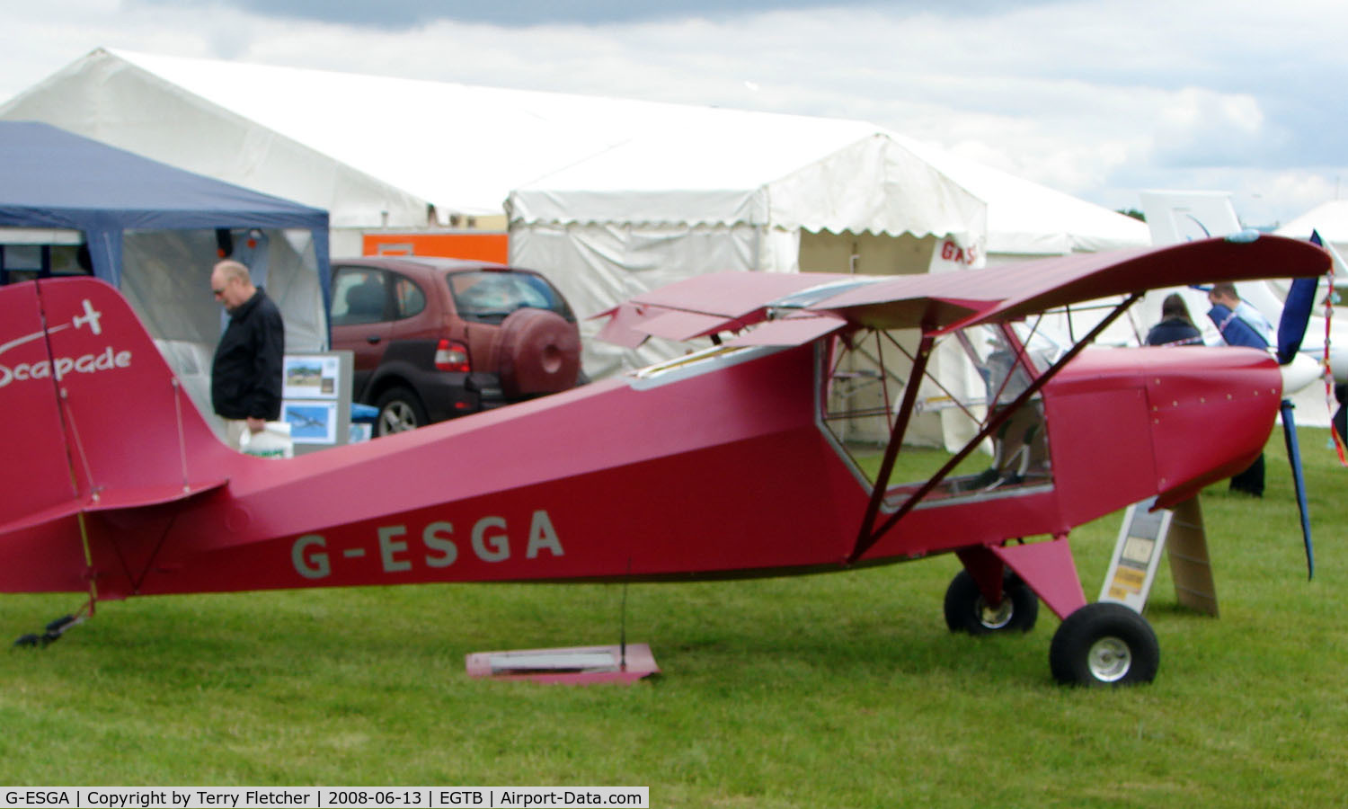 G-ESGA, 2007 Escapade  C/N PFA 345-14706, Visitor  during  AeroExpo 2008 at Wycombe Air Park , Booker , United Kingdom