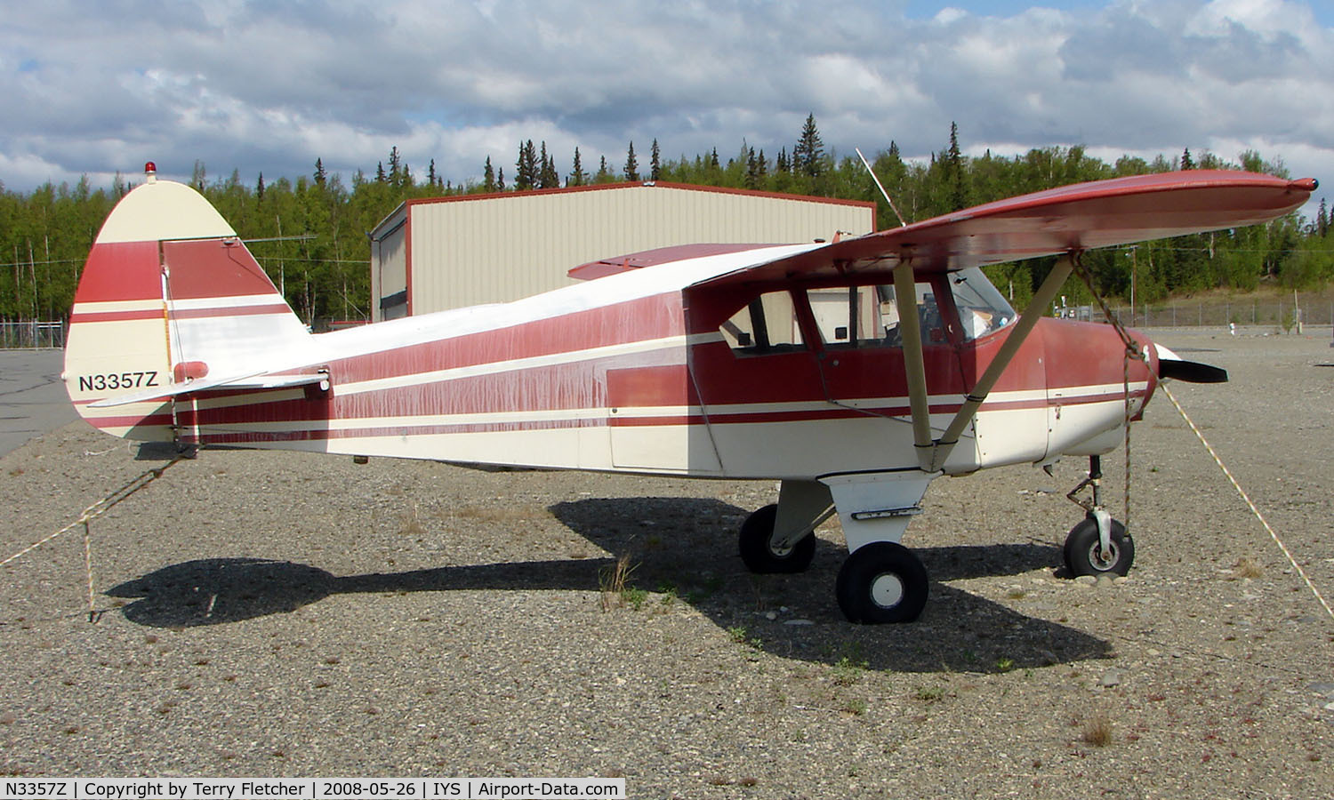 N3357Z, 1960 Piper PA-22-150 C/N 22-7297, Piper Pa-22-150 at Wasilla , AK