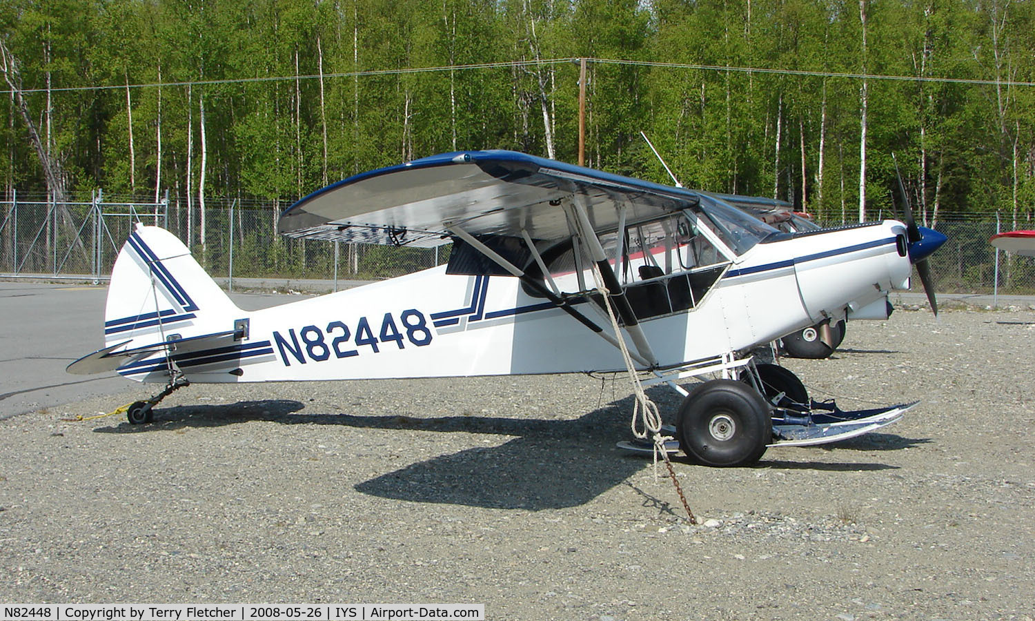 N82448, 1979 Piper PA-18-150 Super Cub C/N 18-7909099, Piper Pa-18-150 at Wasilla , AK