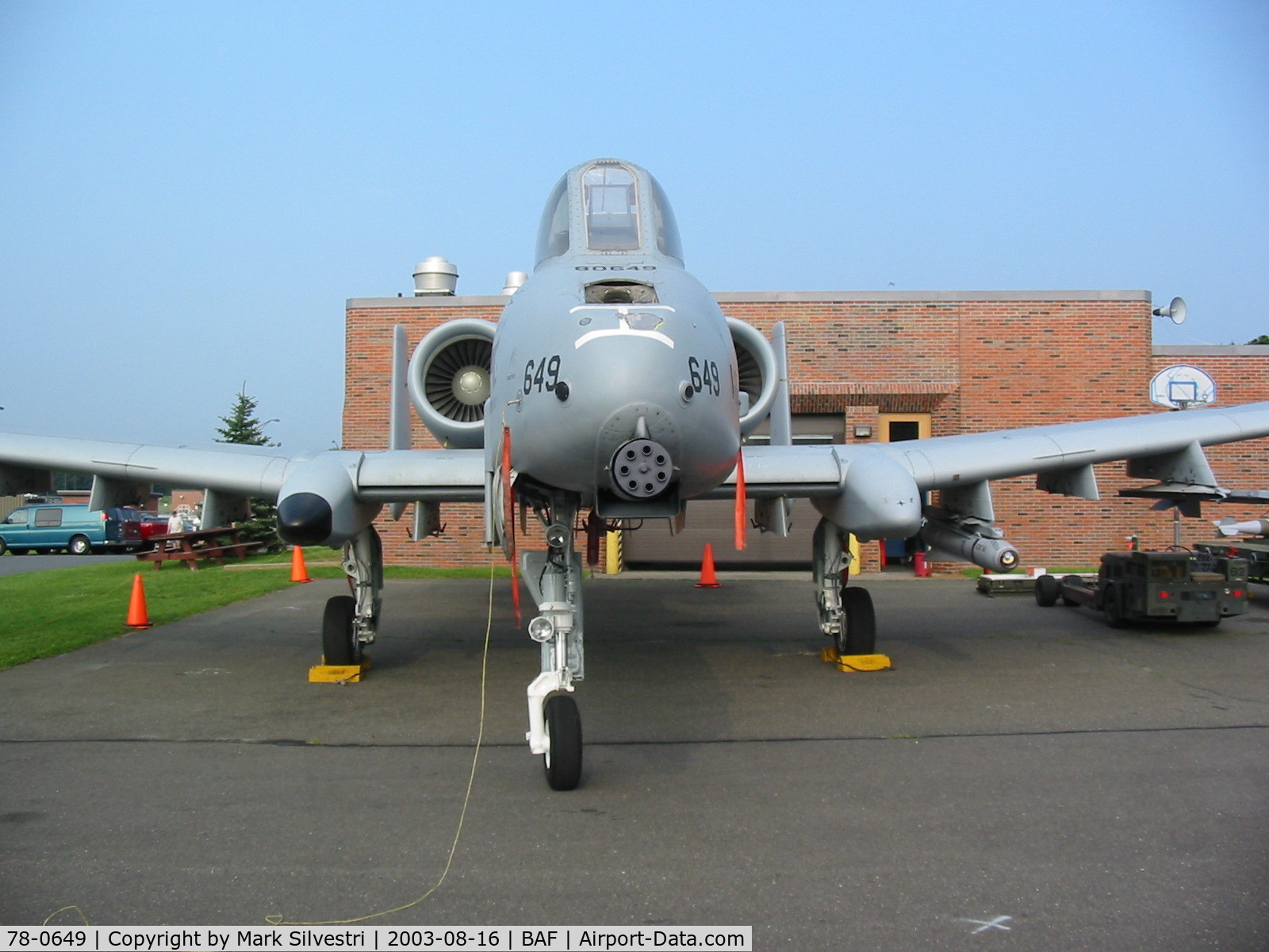 78-0649, 1978 Fairchild Republic A-10A Thunderbolt II C/N A10-0269, Westfield, MA 2003