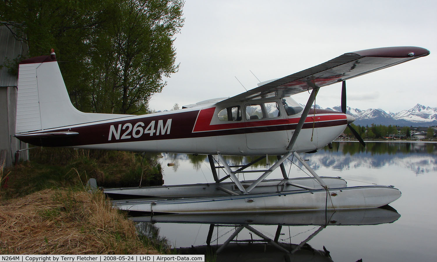 N264M, 1958 Cessna 180A C/N 50236, Cessna 180A at Lake Hood