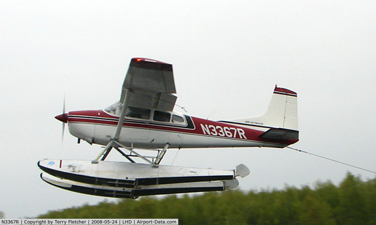 N3367R, 1975 Cessna A185F Skywagon 185 C/N 18502875, Cessna A185F at Lake Hood