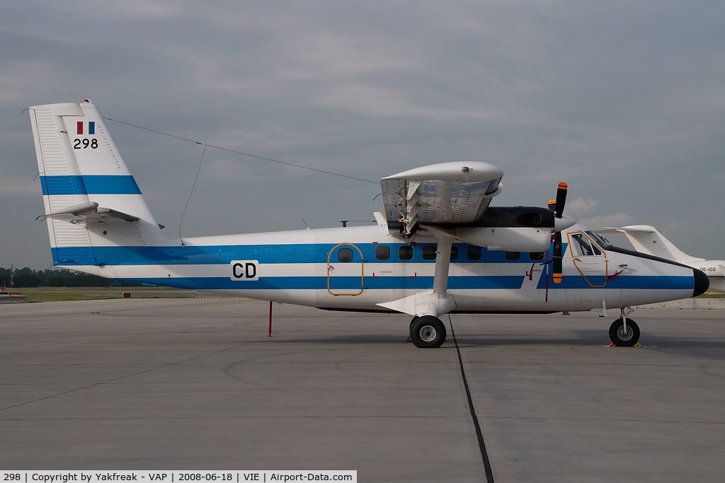 298, 1971 De Havilland Canada DHC-6-300 Twin Otter C/N 298, Frencgh Air Force Dash6 Twin Otter