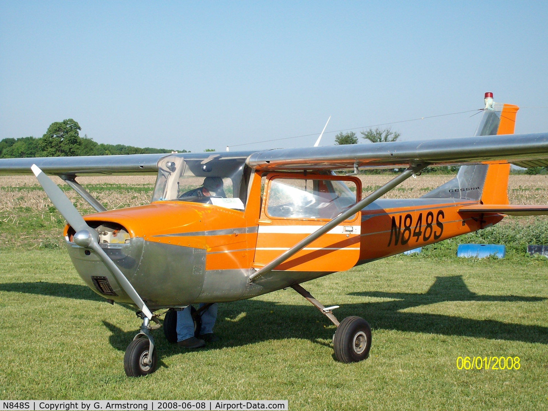 N848S, 1970 Cessna 150K C/N 15071590, 1977 Cessna 150K