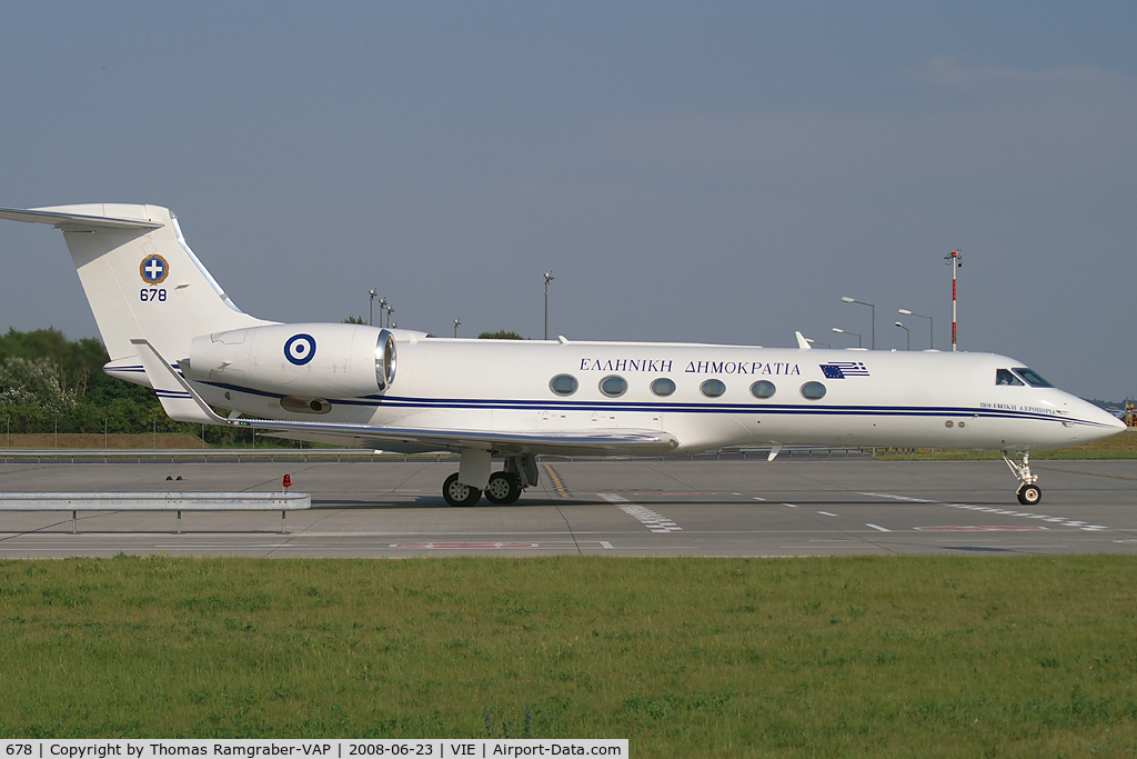 678, 2003 Gulfstream Aerospace G-V Gulfstream V C/N 678, Greece - Air Force Gulfstream 5