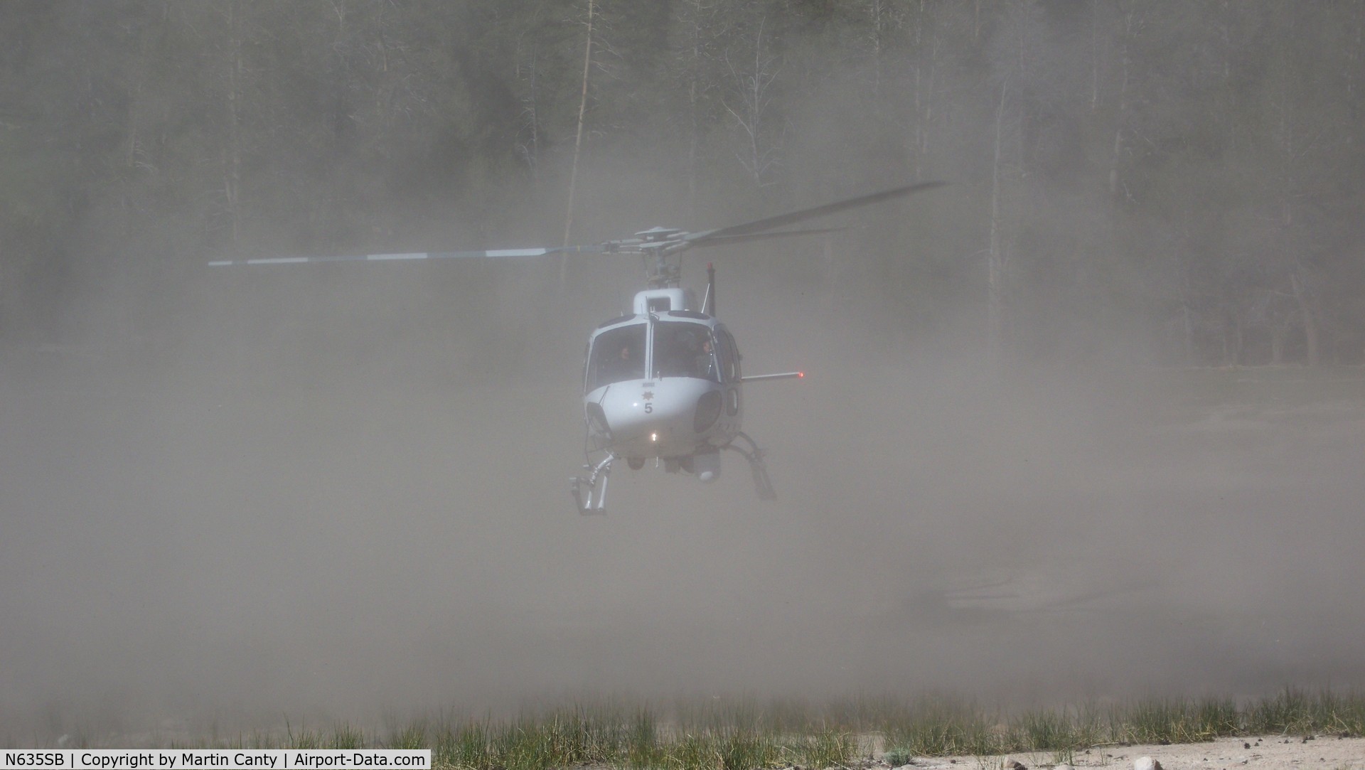 N635SB, 2006 Eurocopter AS-350B-3 Ecureuil Ecureuil C/N 4014, SAR Search operation San Gorgonio 06-08