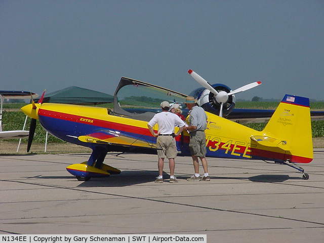 N134EE, 1996 Extra EA-300/200 C/N 003, AT SEWARD AIRSHOW