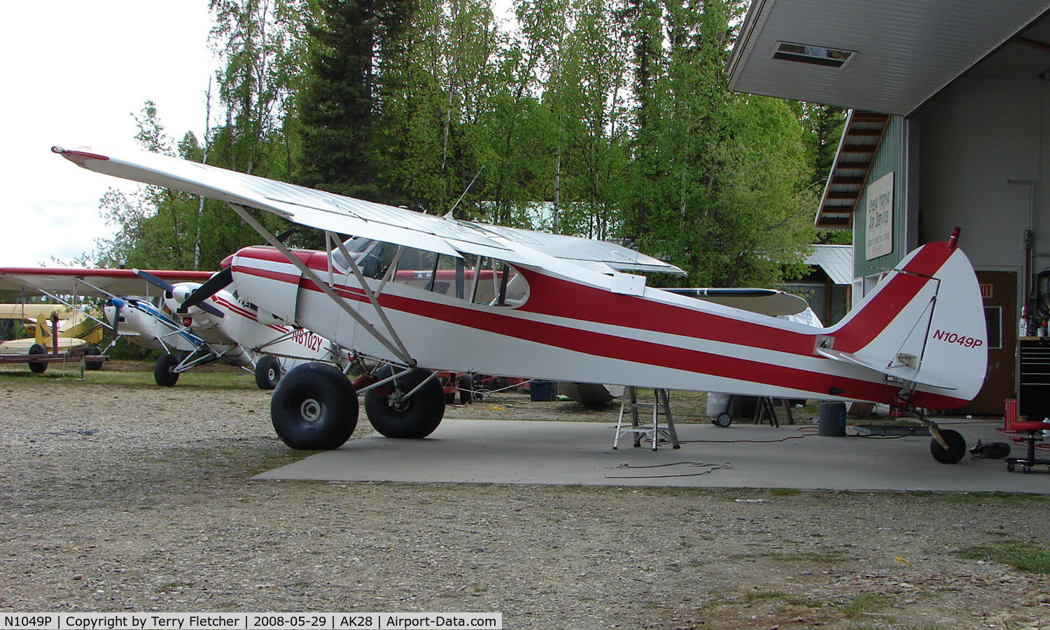 N1049P, 1957 Piper PA-18-150 Super Cub C/N 18-7816, Piper Pa-18-150 at Chena Marina , Fairbanks