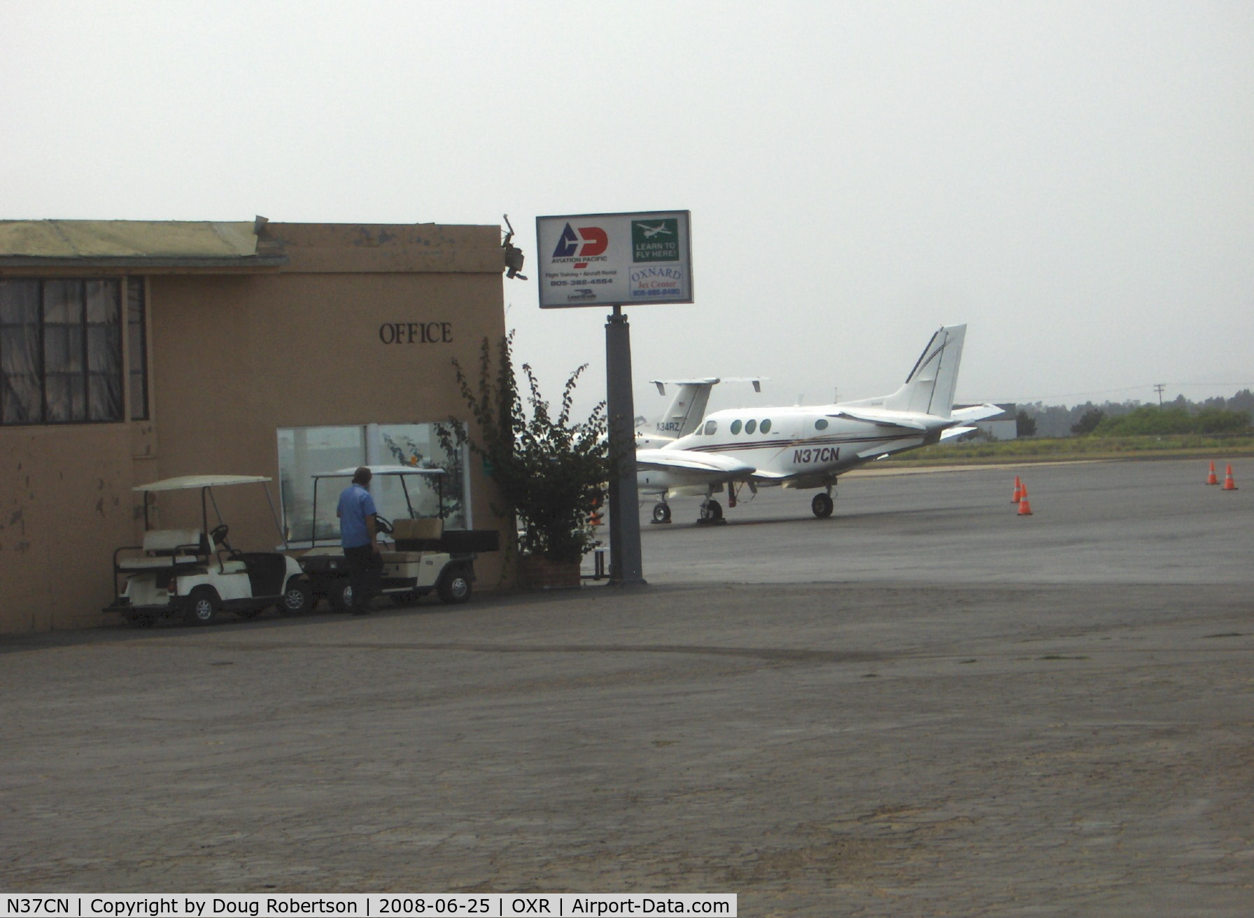 N37CN, 1977 Beech C90 King Air C/N LJ-745, 1977 Beech C90 KING AIR, two P&W(C) PT6A-20A 550 shp each for takeoff