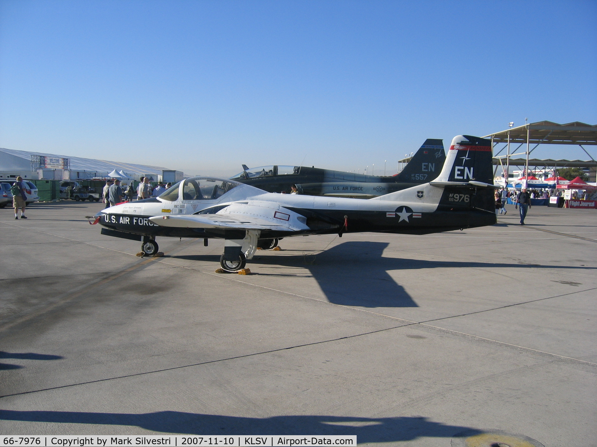 66-7976, 1966 Cessna T-37B Tweety Bird C/N 40936, Aviation Nation 2007