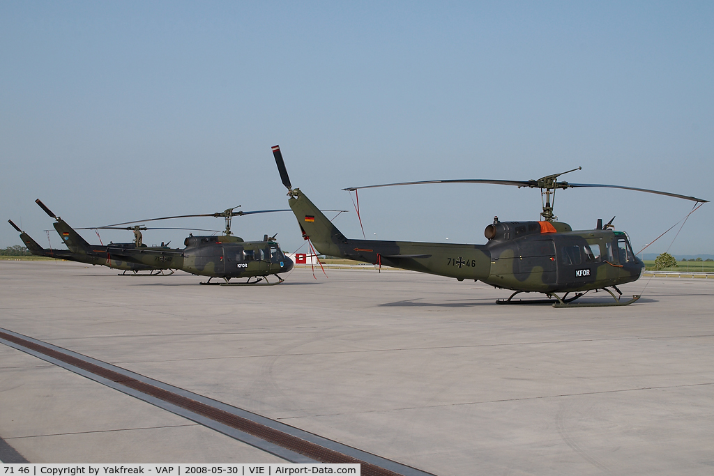 71 46, Bell (Dornier) UH-1D Iroquois (205) C/N 8206, German Air Force Bell UH1