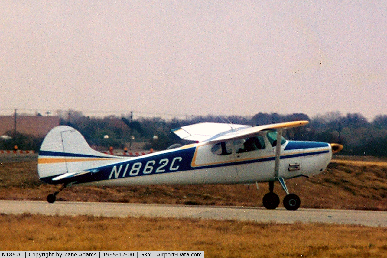 N1862C, 1953 Cessna 170B C/N 26006, At Arlington Municipal