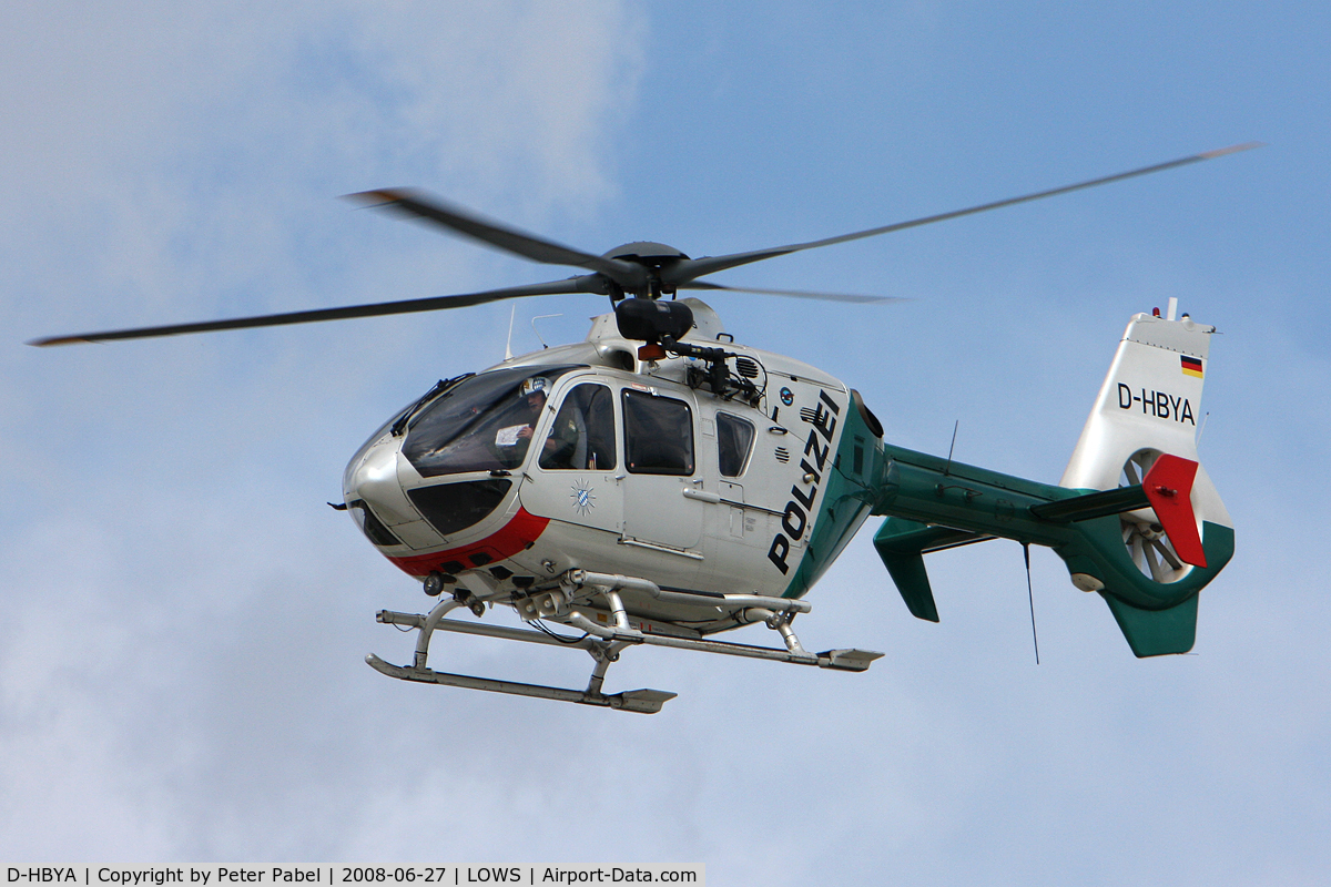 D-HBYA, Eurocopter EC-135P-2 C/N 0057, Polizei