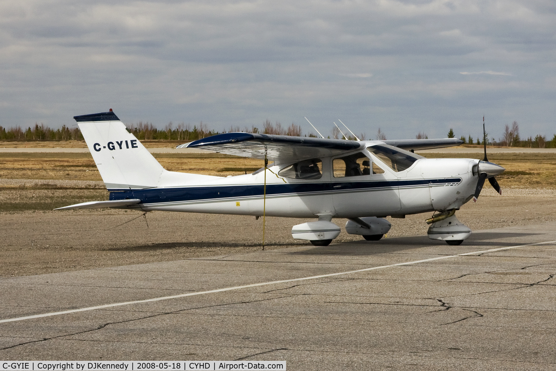 C-GYIE, 1976 Cessna 177B Cardinal C/N 17702573, Dryden Airport