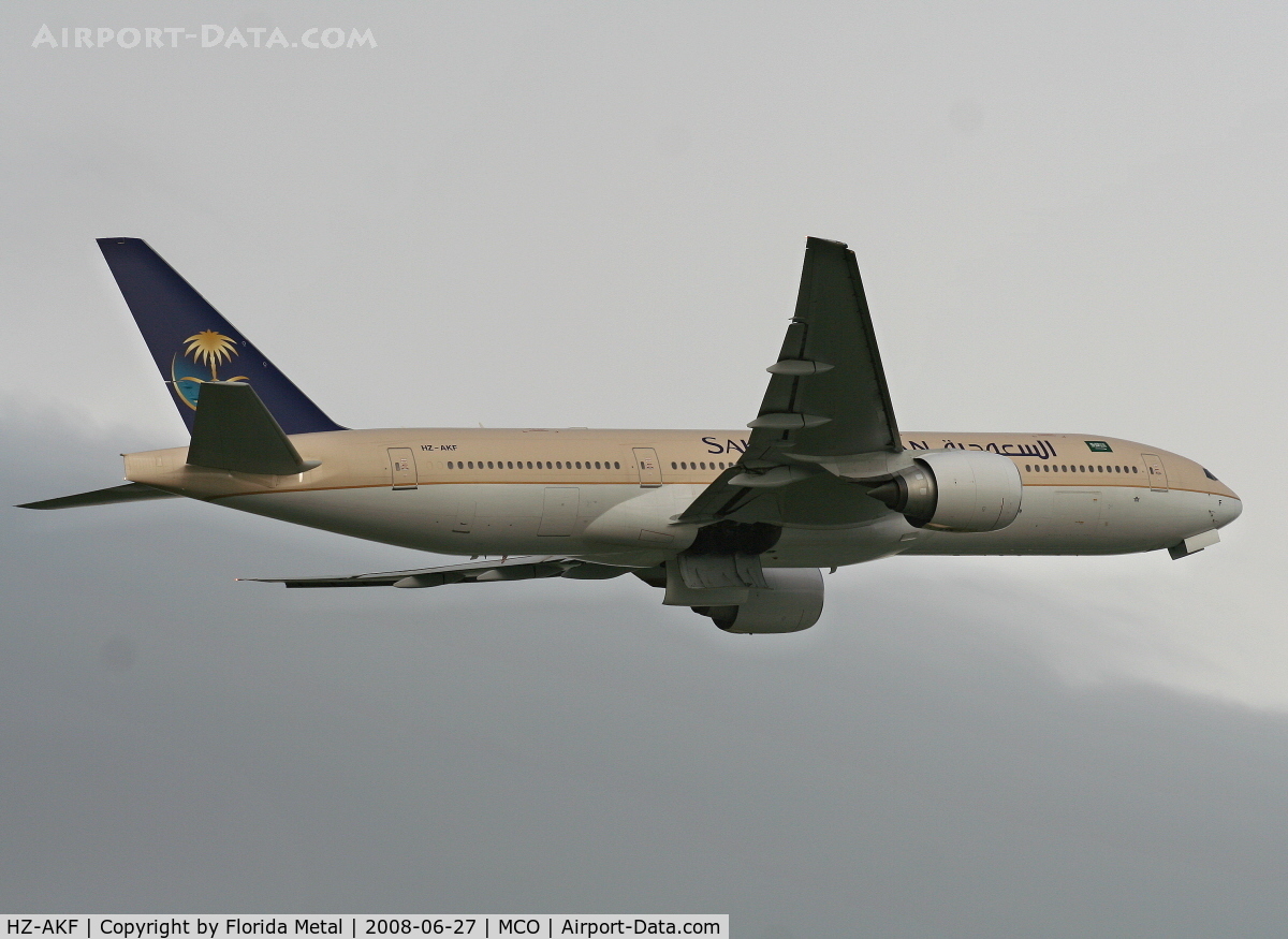 HZ-AKF, 1998 Boeing 777-268/ER C/N 28349, Saudi Royal Flight