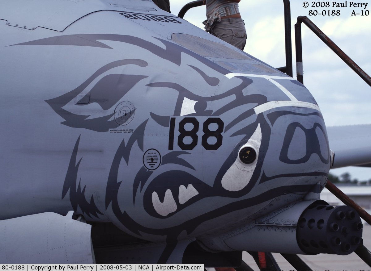 80-0188, 1980 Fairchild Republic A-10C Thunderbolt II C/N A10-0538, Fitting art for the unit and the airframe