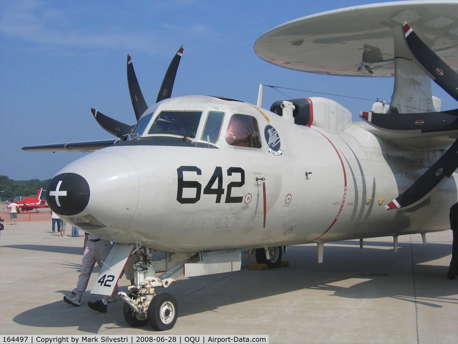 164497, Northrop Grumman E-2C Hawkeye C/N A163, Quonset Point 2008 - E-2C Hawkeye