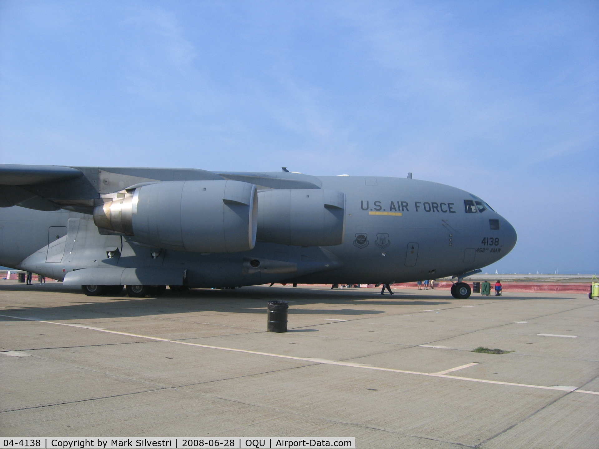 04-4138, 2004 Boeing C-17A Globemaster III C/N P-138, Quonset Point 2008