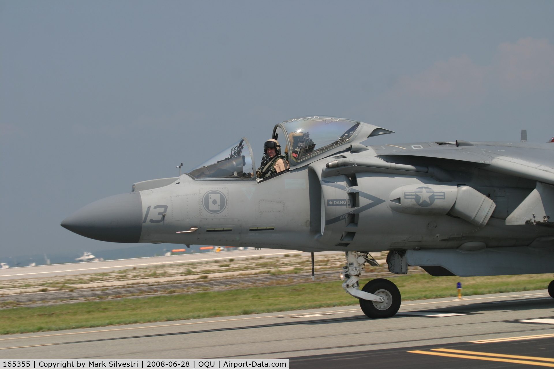 165355, Boeing AV-8B+(R)-25-MC Harrier II Plus C/N B272, Quonset Point 2008