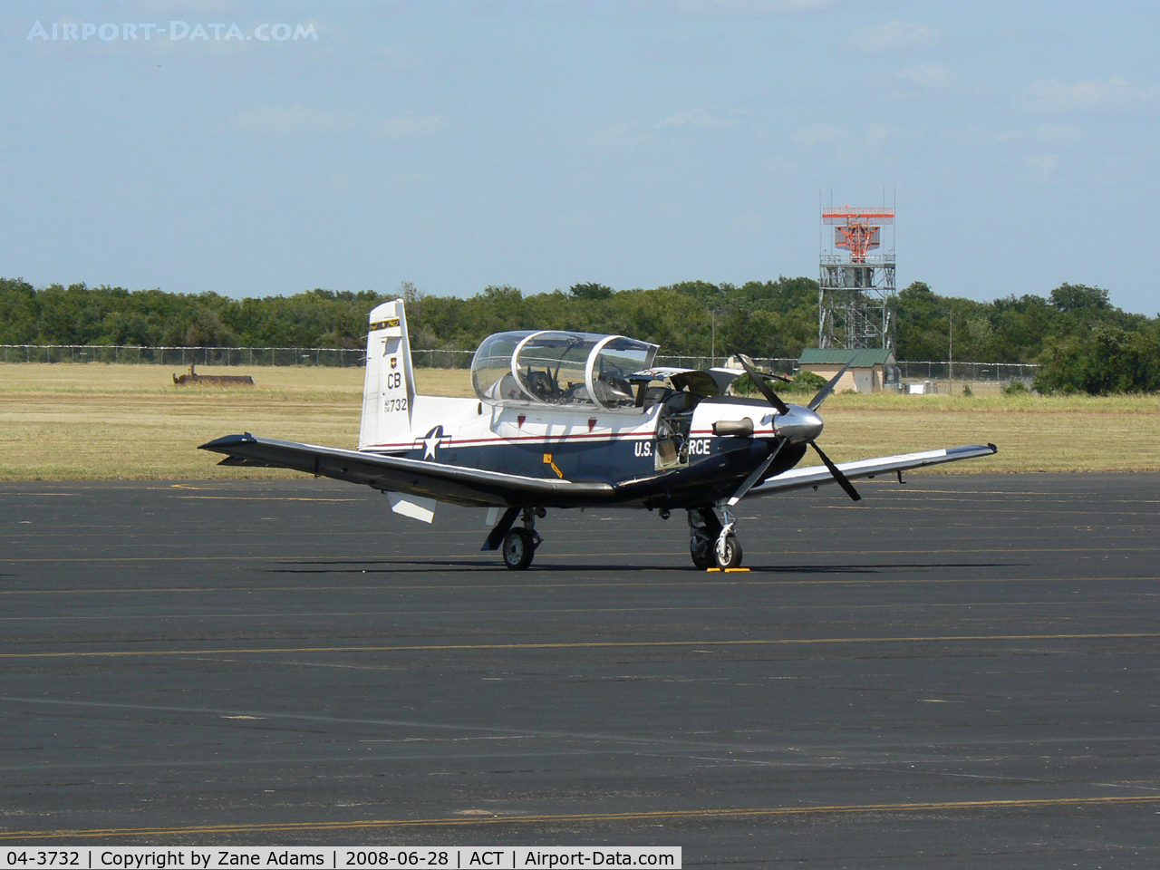 04-3732, Raytheon T-6A Texan II C/N PT-284, At Waco Regional