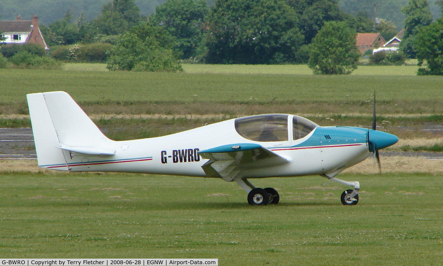 G-BWRO, 1997 Europa Tri-Gear C/N PFA 247-12849, Europa at Wickenby Wings and Wheels 2008