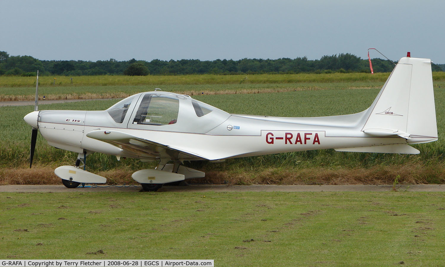G-RAFA, 1989 Grob G-115 C/N 8081, Grob 115 at Sturgate