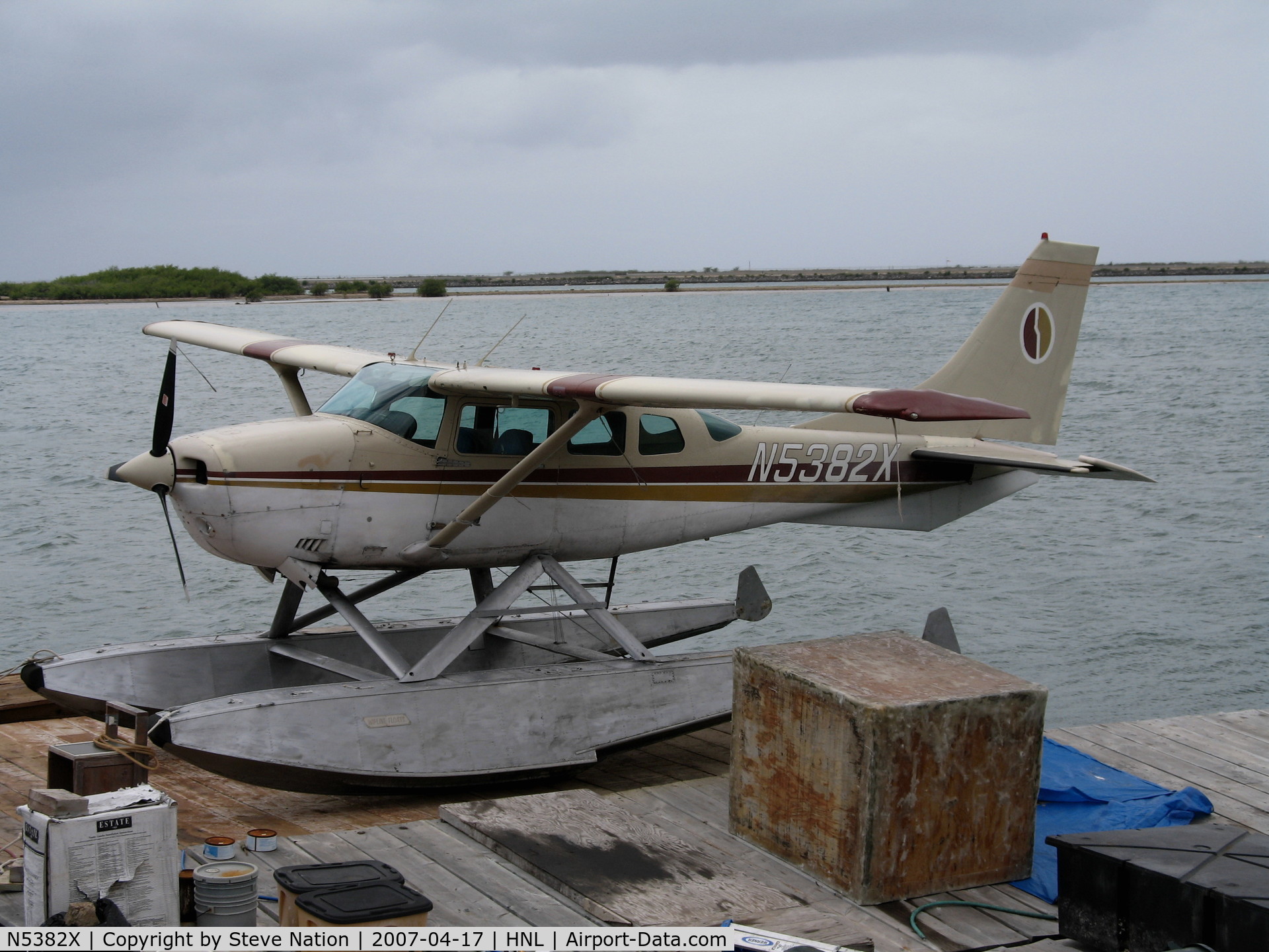 N5382X, 1980 Cessna U206G Stationair C/N U20605698, (Fantasy Island A/S) float-equipped 1980 Cessna U206G @ Honolulu, HI