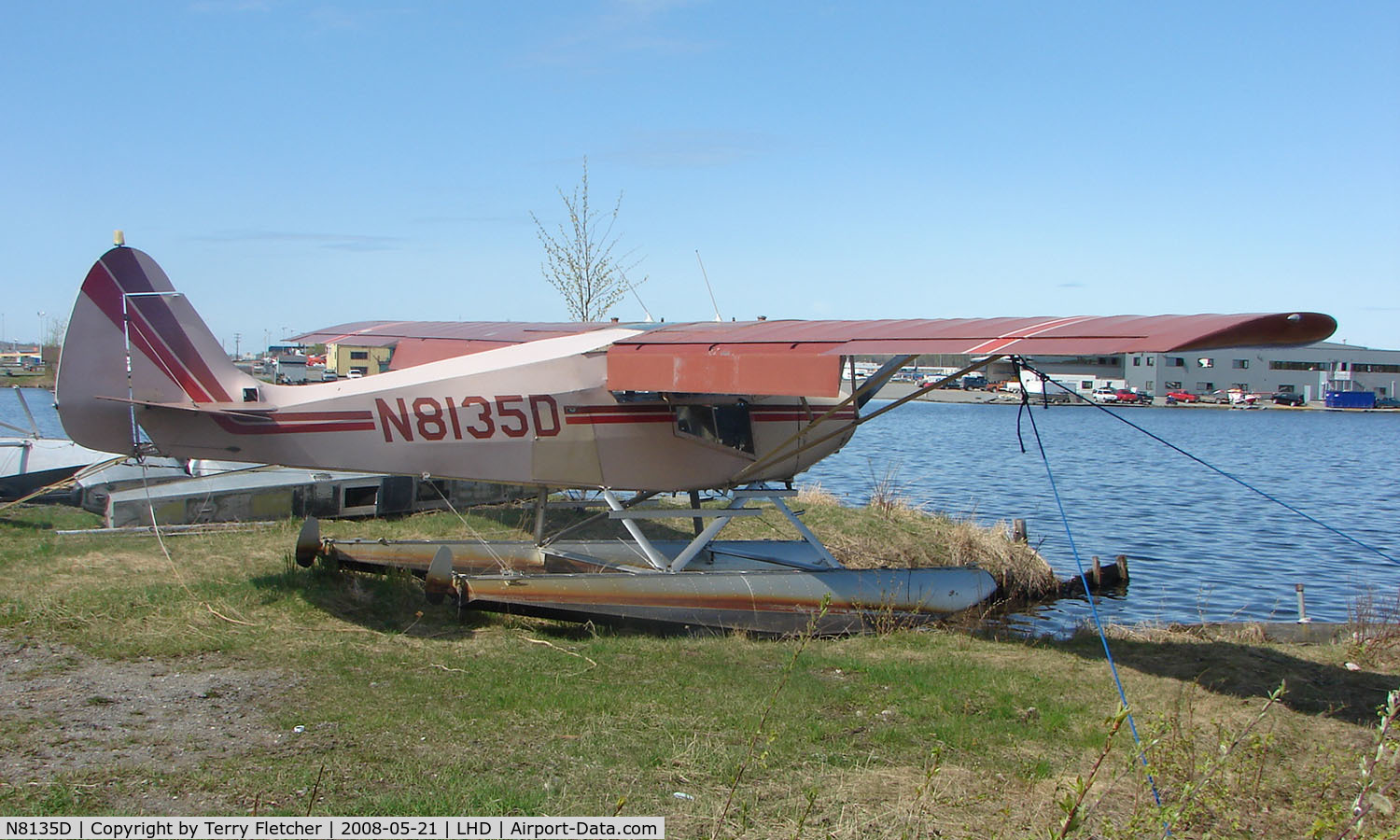 N8135D, 1957 Piper PA-22-160 Tri Pacer C/N 22-5626, Piper Pa-22-160 at Lake Hood