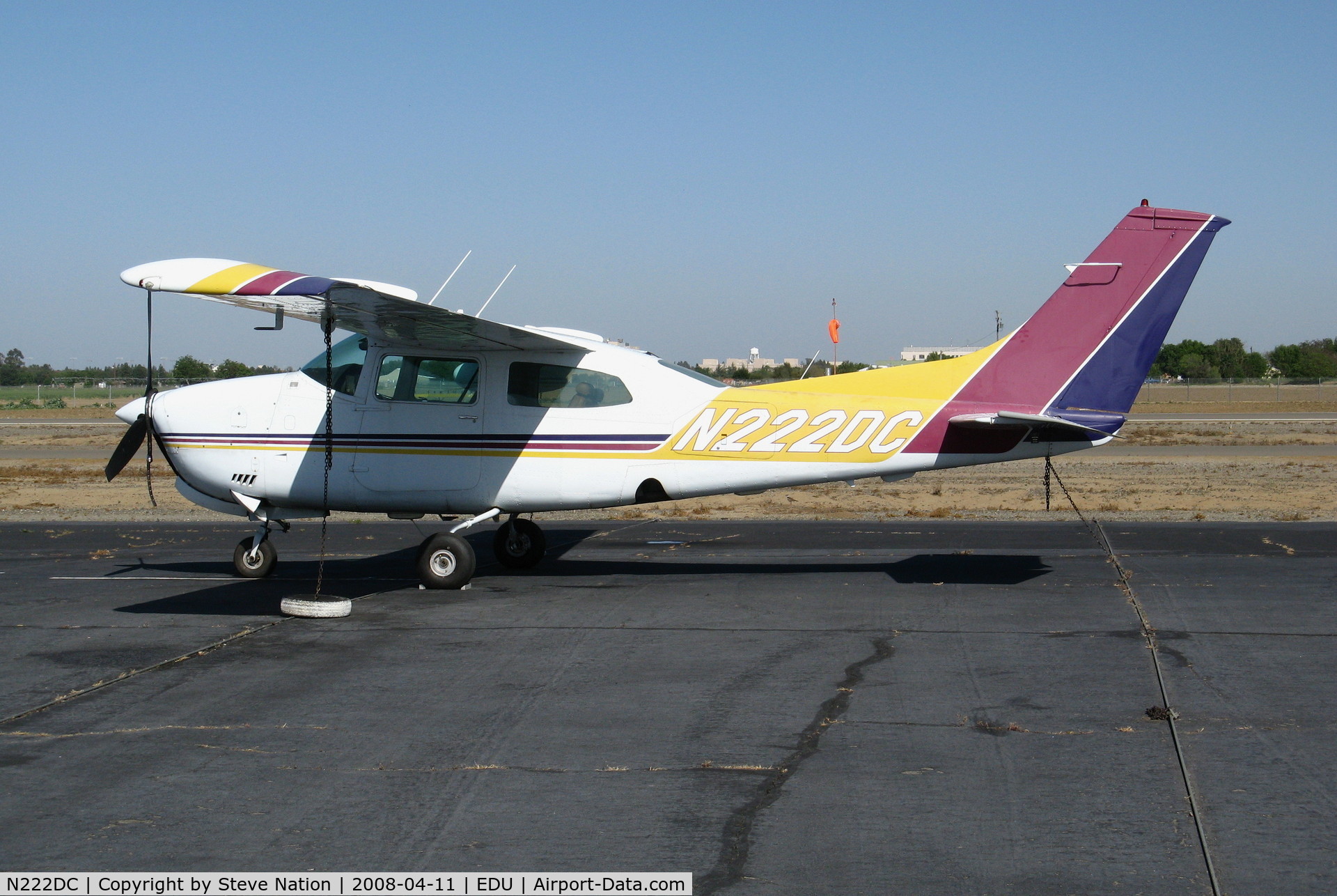 N222DC, 1975 Cessna T210L Turbo Centurion C/N 21060875, 1975 Cessna T210L @ Davis-University Airport, CA, CA