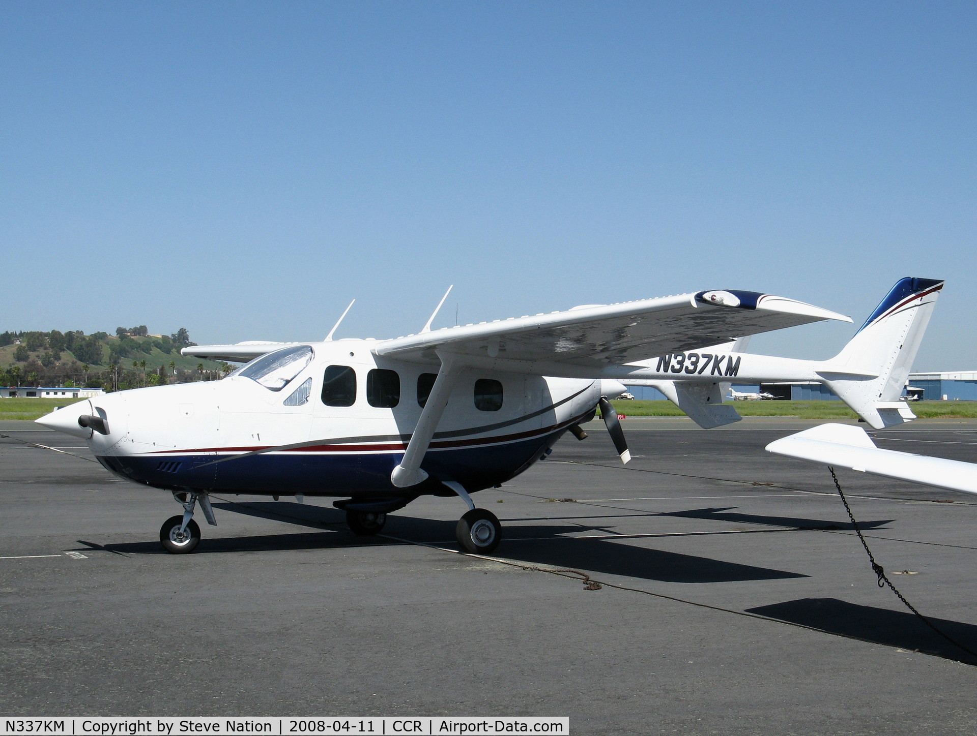 N337KM, Cessna T337G Turbo Super Skymaster C/N P3370263, Cessna T337G @ Concord-Buchanan Field, CA