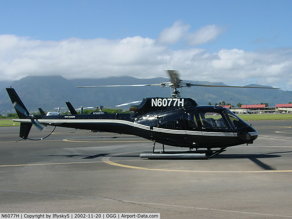 N6077H, 1992 Eurocopter AS-350BA Ecureuil C/N 2693, N6077H AS-350 BA