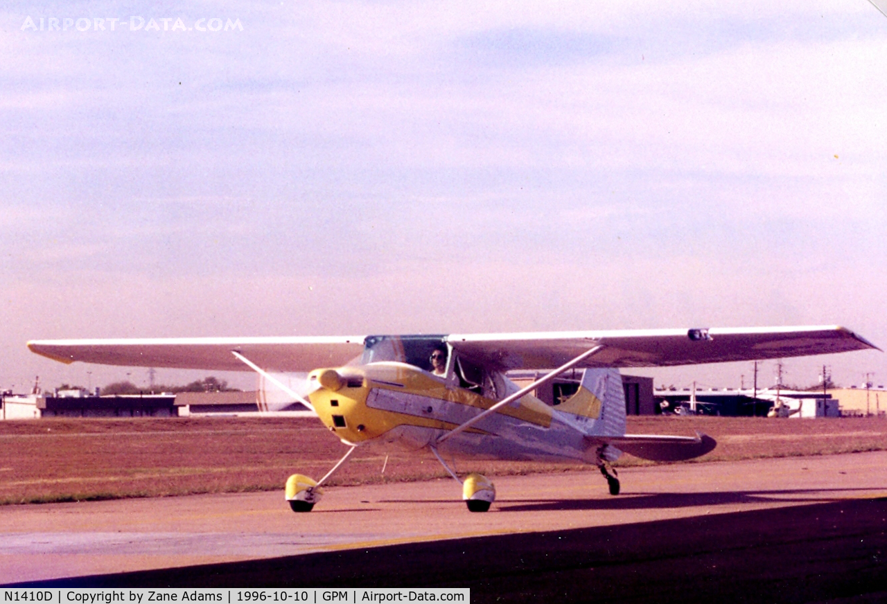 N1410D, 1951 Cessna 170A C/N 19993, At Grand Prairie Municipal