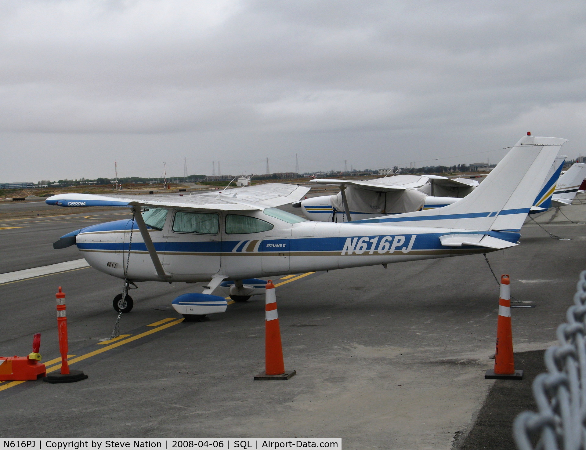 N616PJ, 1979 Cessna 182Q Skylane C/N 18267121, 1979 Cessna 182Q @ San Carlos, CA