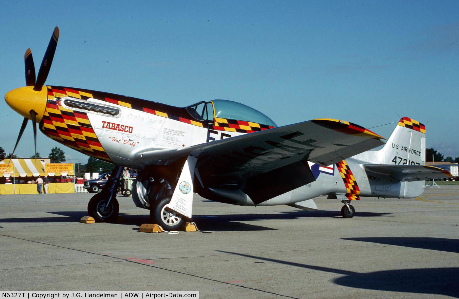 N6327T, 1962 North American F-51D Mustang C/N 44-74417A, at Flight For Freedom