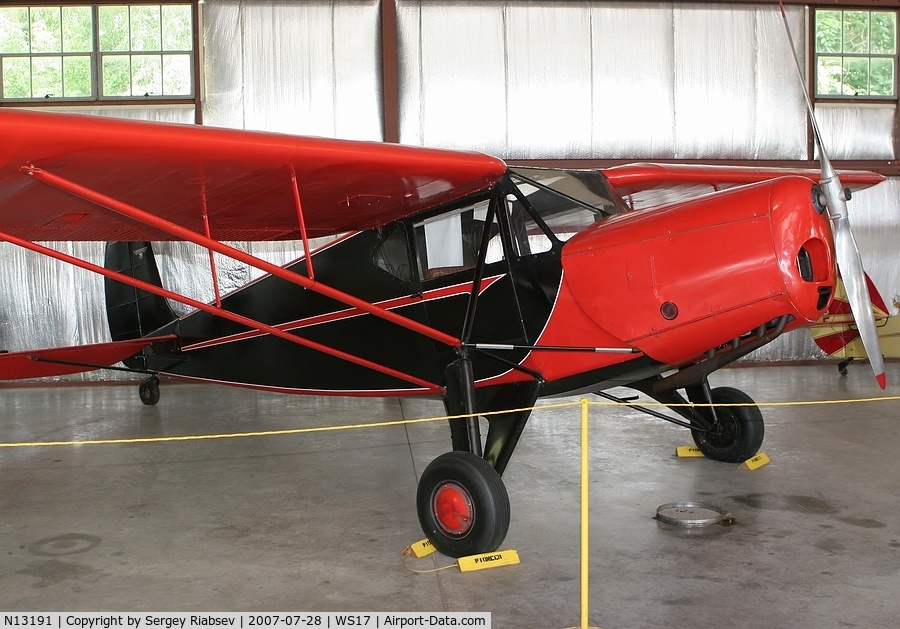 N13191, 1933 Fairchild 24 C8 C/N 2009, EAA museum