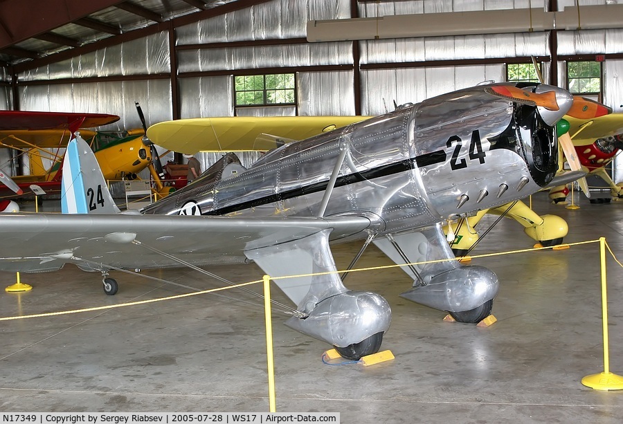 N17349, 1938 Ryan Aeronautical ST-A C/N 195, EAA museum