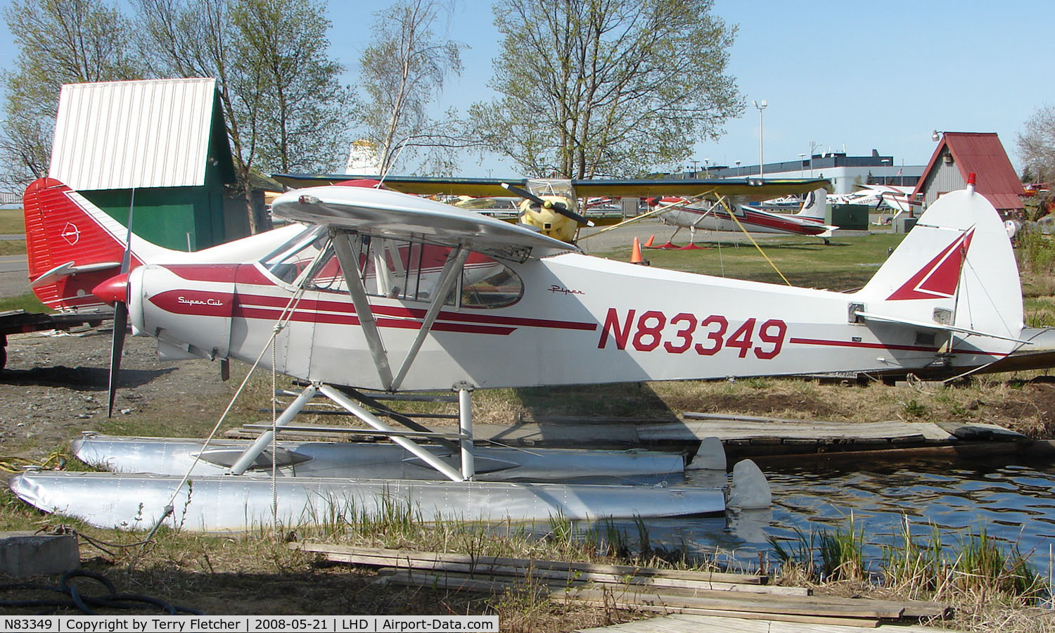 N83349, 1976 Piper PA-18-150 Super Cub C/N 18-7609089, Piper Pa-18-150 at Lake Hood