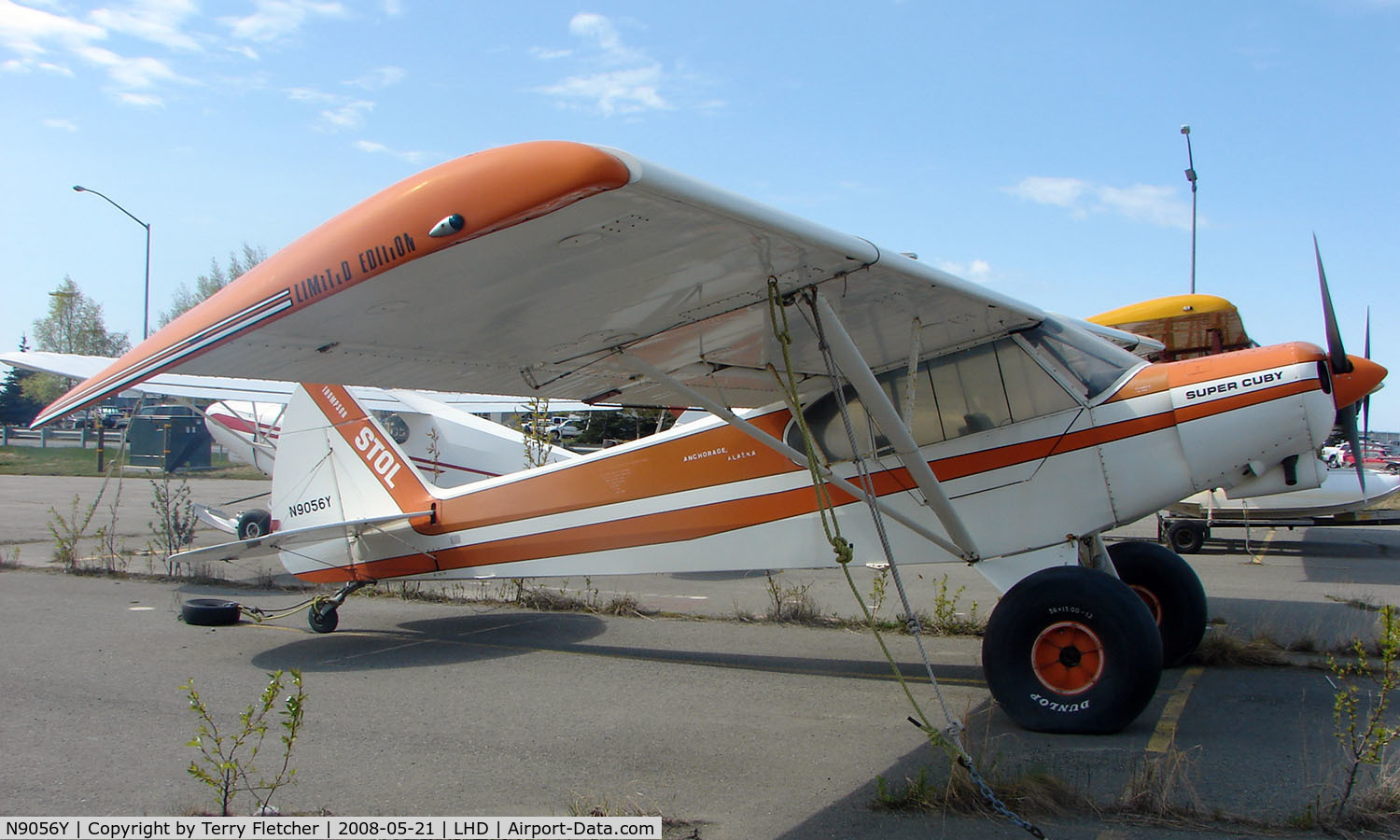 N9056Y, 1980 Wag-Aero Super CUBy C/N 0001, 1980 Super Cub at Lake Hood