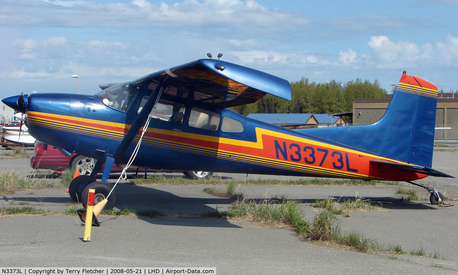 N3373L, 1967 Cessna A185E Skywagon 185 C/N 185-1325, Cessna A185E at Lake Hood