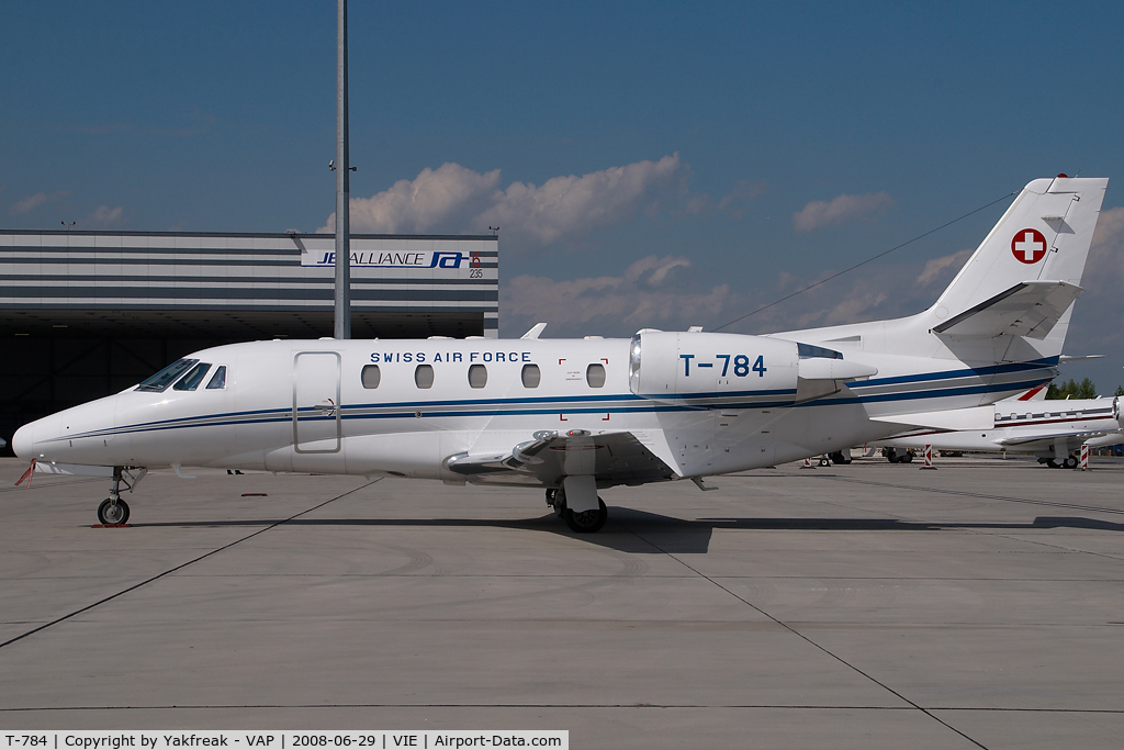 T-784, 2002 Cessna 560 Citation Excel C/N 560-5269, Swiss Air Force Cessna 560XL Citation Excel