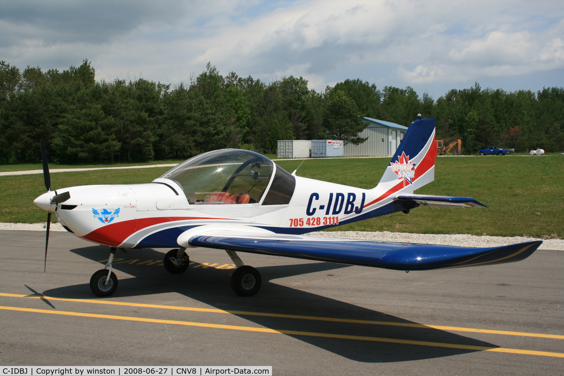 C-IDBJ, 2004 Aerotechnik SPORTSTAR C/N 20040302, Evector Sportstar