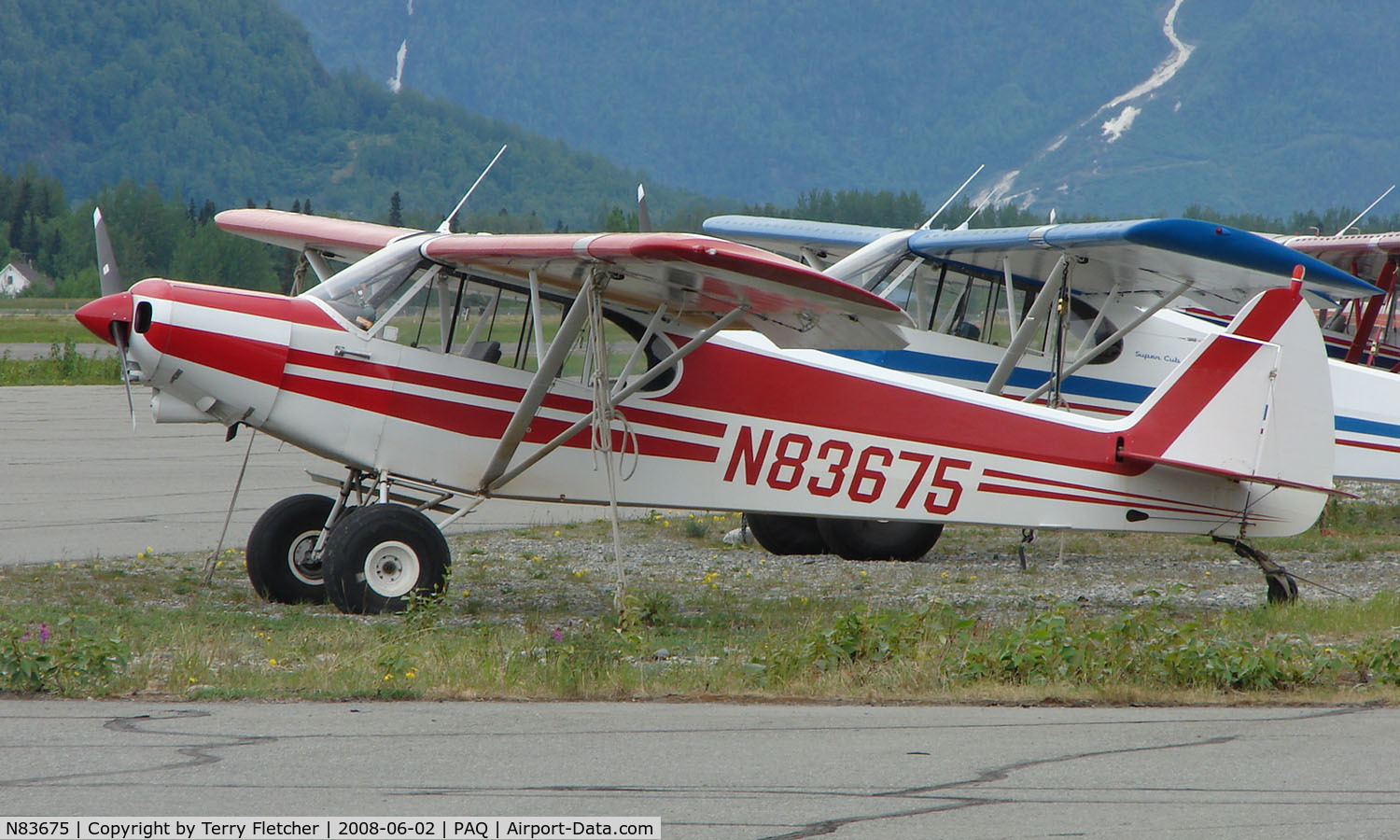 N83675, 1977 Piper PA-18-150 Super Cub C/N 18-7709116, Piper Pa-18-150 at Palmer AK