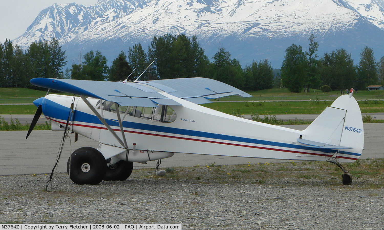 N3764Z, 1960 Piper PA-18-150 Super Cub C/N 18-7527, Piper Pa-18-150 at Palmer AK