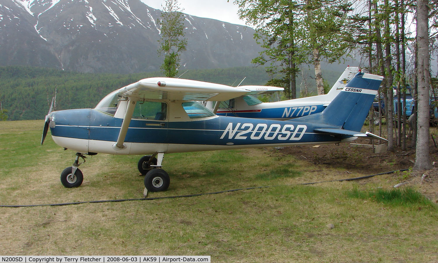 N200SD, 1969 Cessna 150J C/N 15070651, Cessna 150J at King Ranch  AK