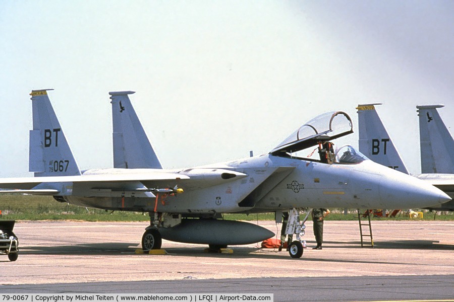 79-0067, 1979 McDonnell Douglas F-15C Eagle C/N 0614/C136, 53rd TFS / 36th TFW