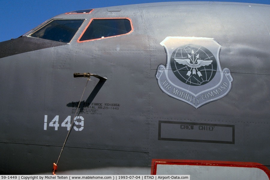 59-1449, 1959 Boeing KC-135A Stratotanker C/N 17937, 46th Air Refueling Squadron / 410th Wing
