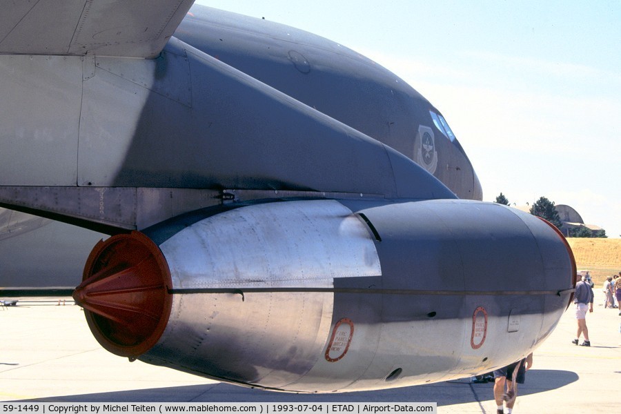 59-1449, 1959 Boeing KC-135A Stratotanker C/N 17937, 46th Air Refueling Squadron / 410th Wing